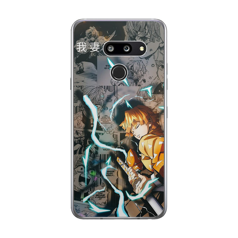 Anime Zenitsu Agatsuma Demon Slayer LG G8 ThinQ Case