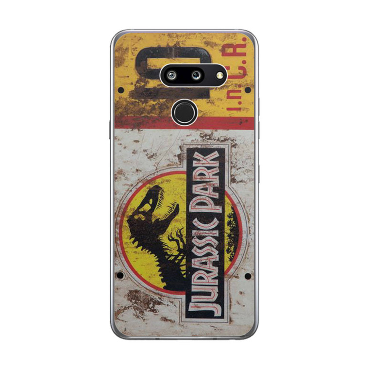 Jurassic Park Jeep License Number 10 LG G8 ThinQ Case