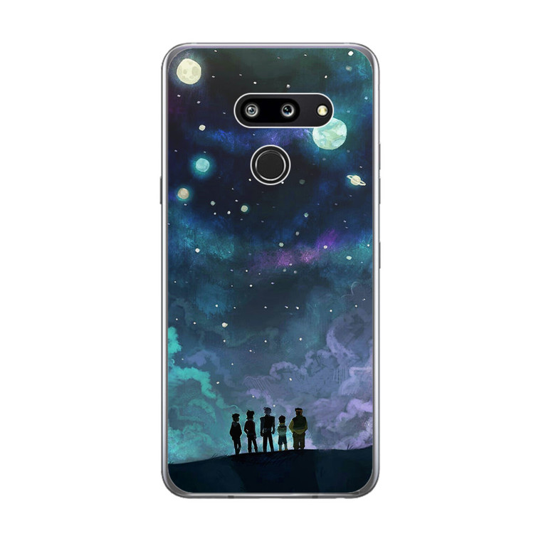 Voltron in Space Nebula LG G8 ThinQ Case