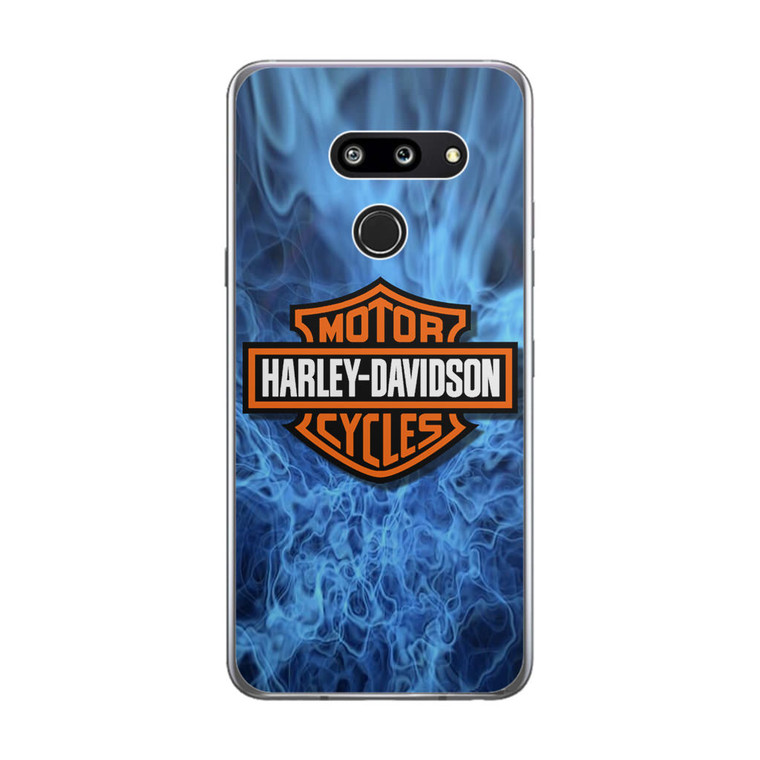 Harley Davidson Blue Flame LG G8 ThinQ Case