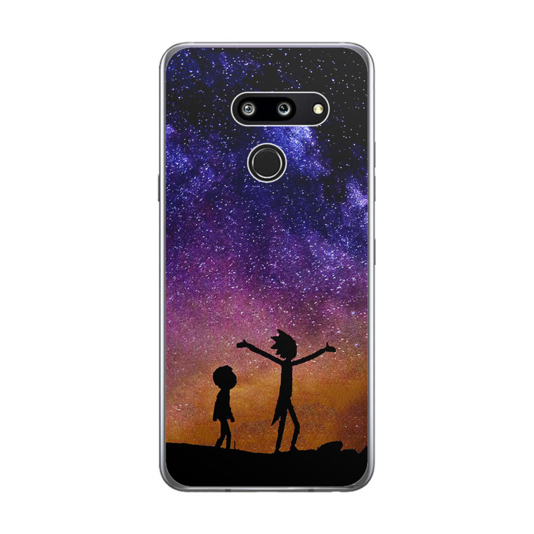 Rick and Morty Space Nebula LG G8 ThinQ Case