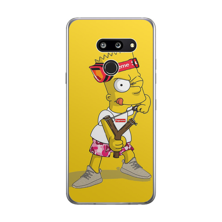 Explore Bart Simpson Supreme LG G8 ThinQ Case
