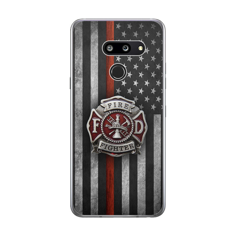 Fire Fighter Fire Rescue Department LG G8 ThinQ Case