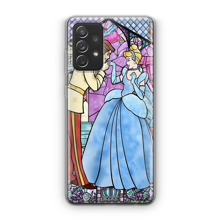 Cinderella Stained Glass Samsung Galaxy A23 5G Case