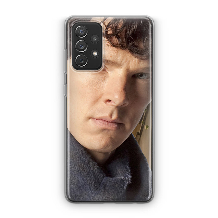 BBC Sherlock Benedict Cumberbatch Hipster Samsung Galaxy A23 5G Case