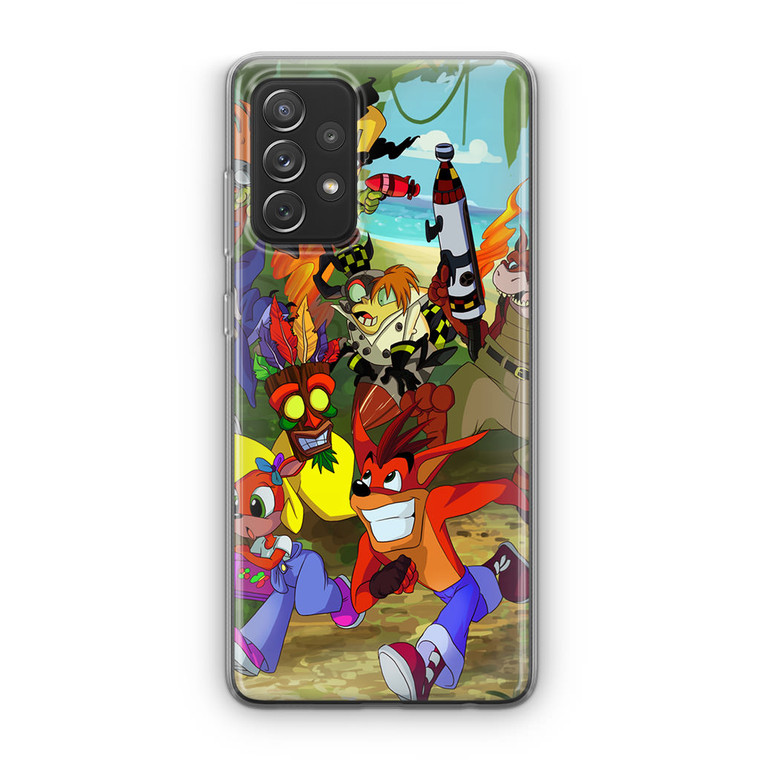 Crash Bandicoot Samsung Galaxy A23 5G Case