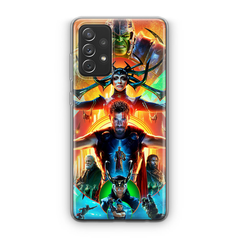 Hulk Hela Thor In Thor Ragnarok Samsung Galaxy A23 5G Case