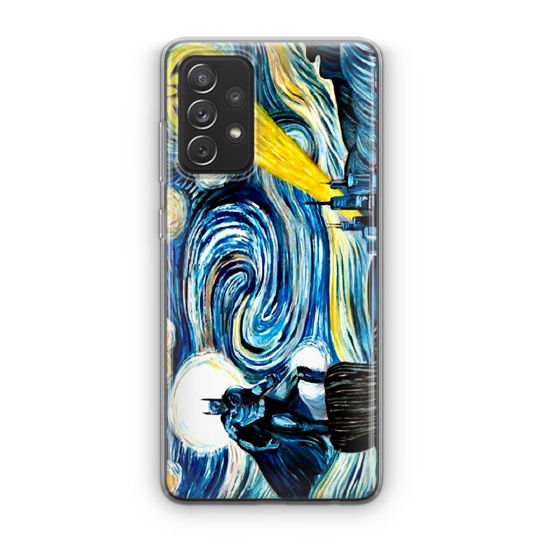 Batman Van Gogh Starry Night Samsung Galaxy A23 5G Case