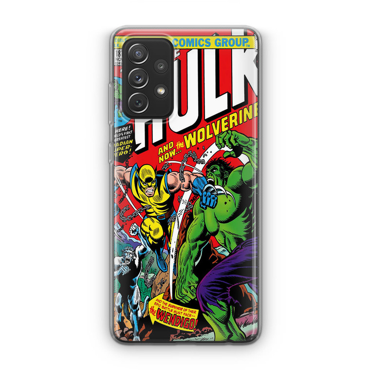 Marvel Comics Cover The Incredible Hulk Samsung Galaxy A23 5G Case