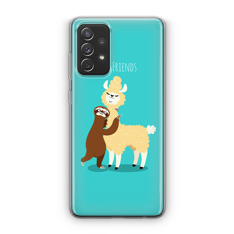 LLama and Sloth Best Friends Samsung Galaxy A23 5G Case