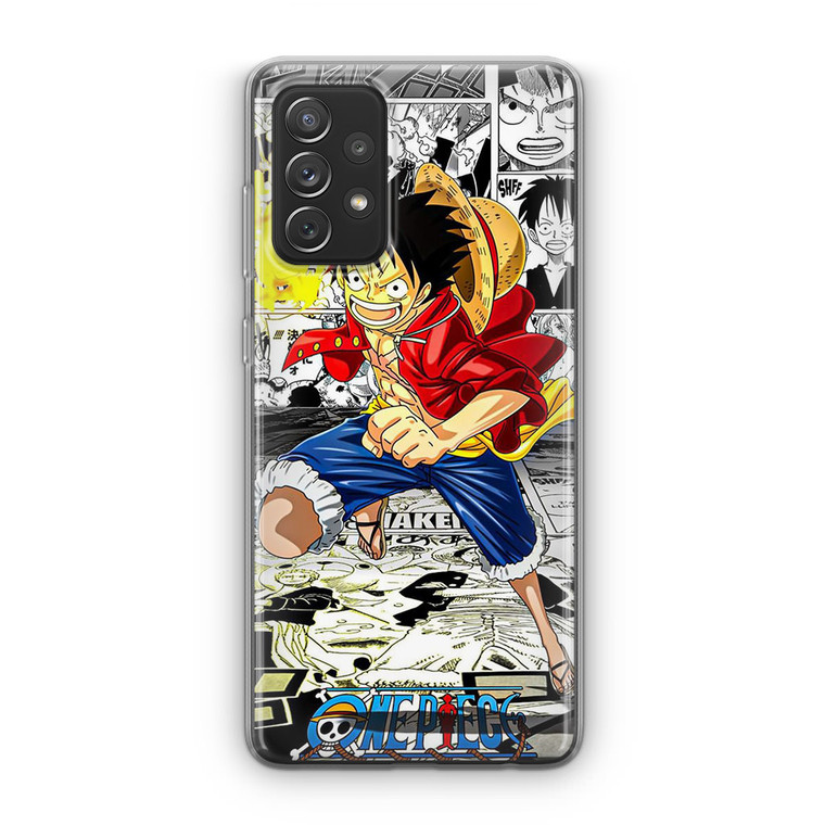 One Piece Luffy Comic Samsung Galaxy A23 5G Case