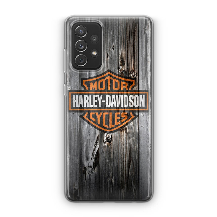 Harley Davidson Wood Art Samsung Galaxy A23 5G Case