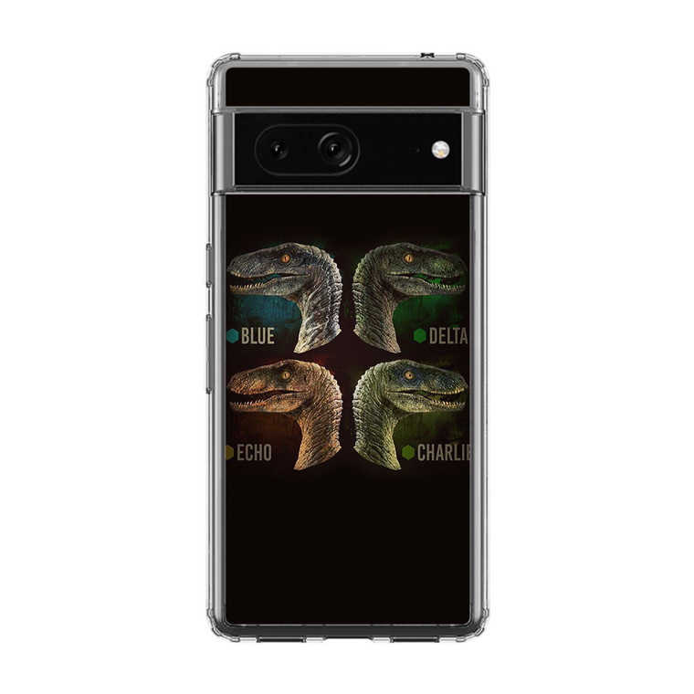 Jurrasic World Raptor Squad Google Pixel 7 Case