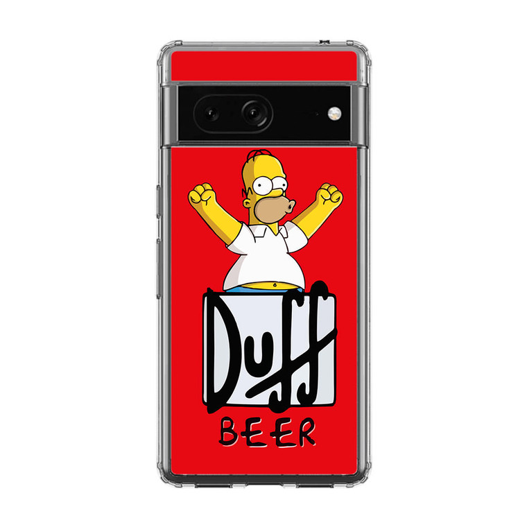 Homer Love Duff Google Pixel 7 Case