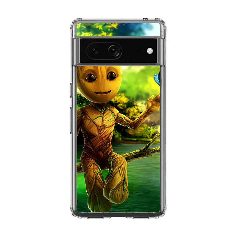 Baby Groot Artwork Google Pixel 7 Case