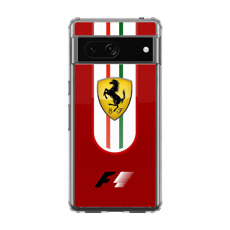 Ferrari Red F1 Google Pixel 7 Case