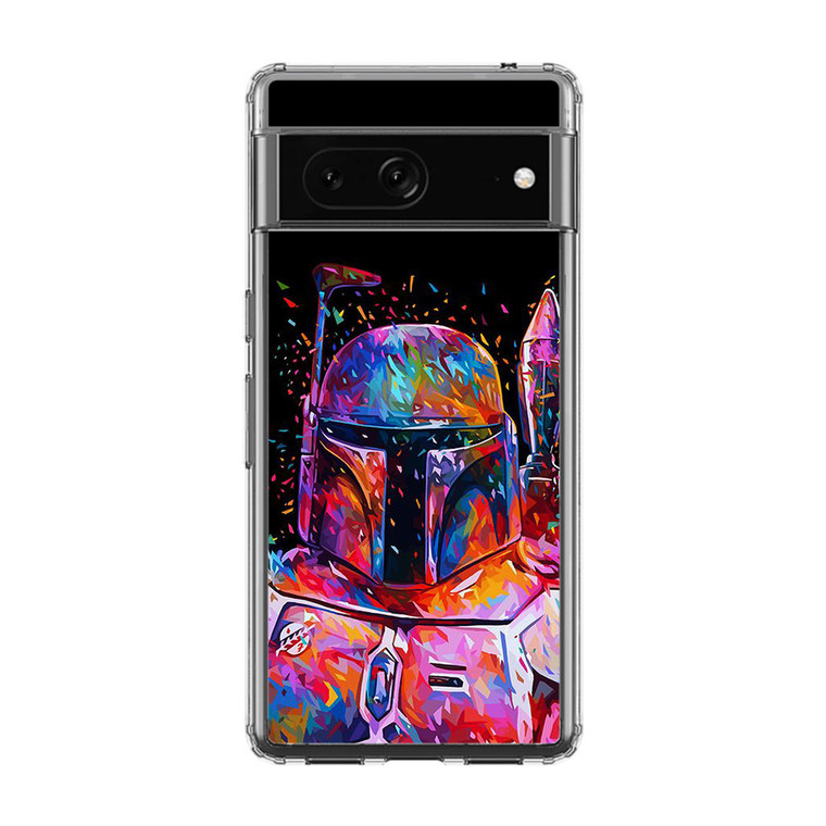 Star Wars Boba Fett Art Google Pixel 7 Case