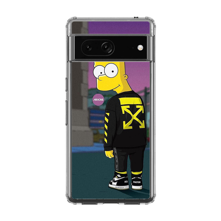 Bart Hypebeast OW Google Pixel 7 Case