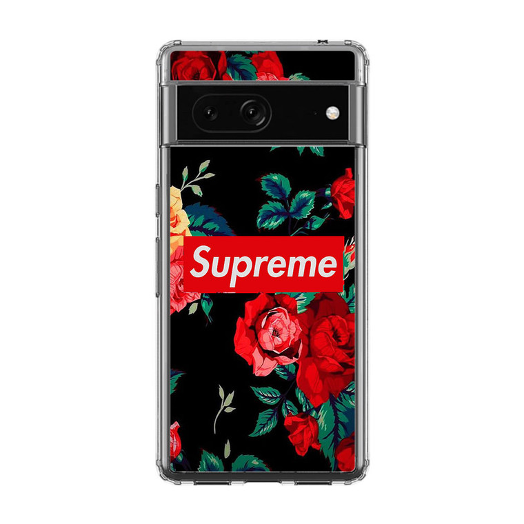 Supreme Rose Flower Google Pixel 7 Case