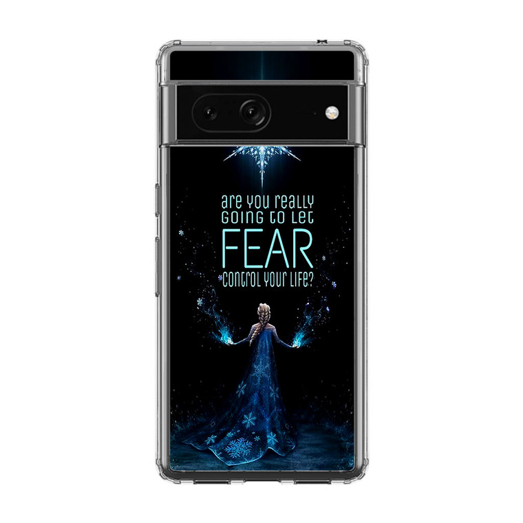 Disney Frozen Elsa Fear Google Pixel 7 Case