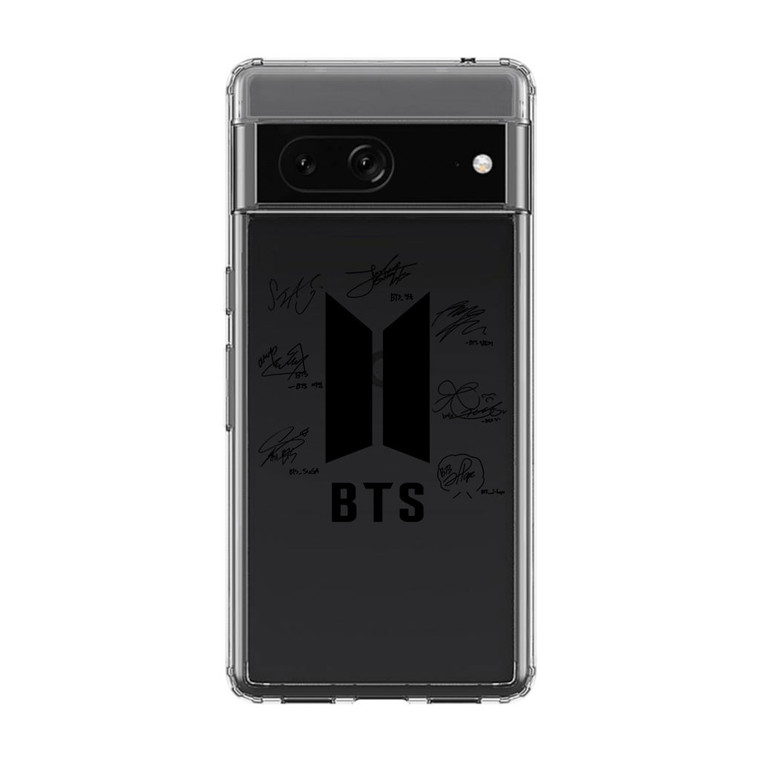 BTS Signature Google Pixel 7 Case