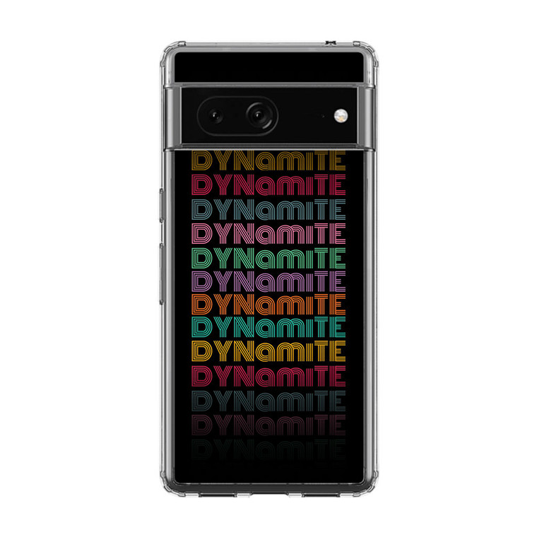 BTS Dynamite Google Pixel 7 Case