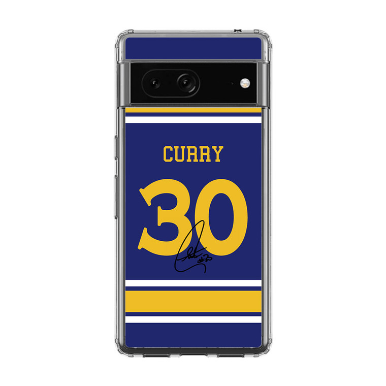 Warriors Stephen Curry Jersey Google Pixel 7 Case