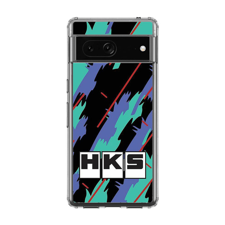 HKS Retro Pattern Google Pixel 7 Case