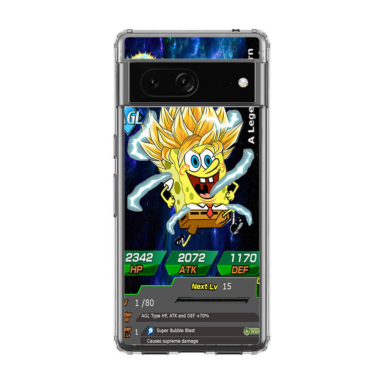 Super Saiyan Spongebob Google Pixel 7 Case