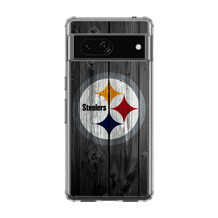 Pittsburgh Steelers Wood Google Pixel 7 Case