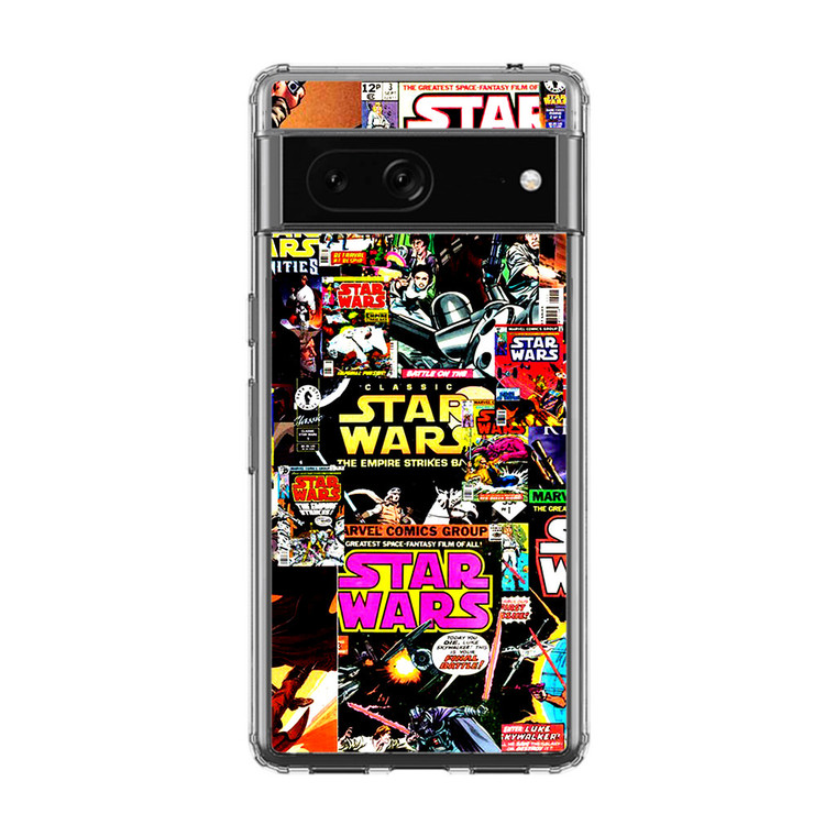 Star Wars Comic Colage Google Pixel 7 Pro Case
