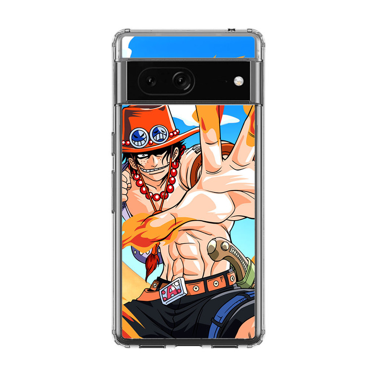 Anime One Piece Ace Google Pixel 7 Pro Case