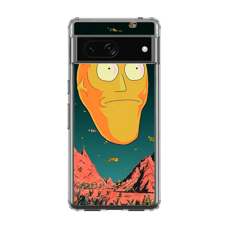 Rick And Morty Giant Heads Google Pixel 7 Pro Case