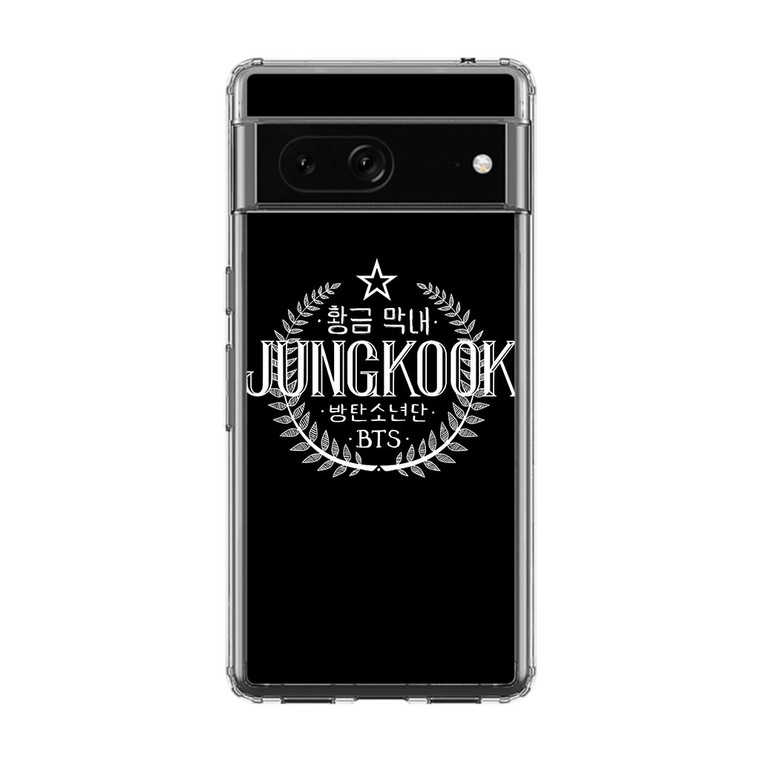 BTS Jungkook Logo Google Pixel 7 Pro Case