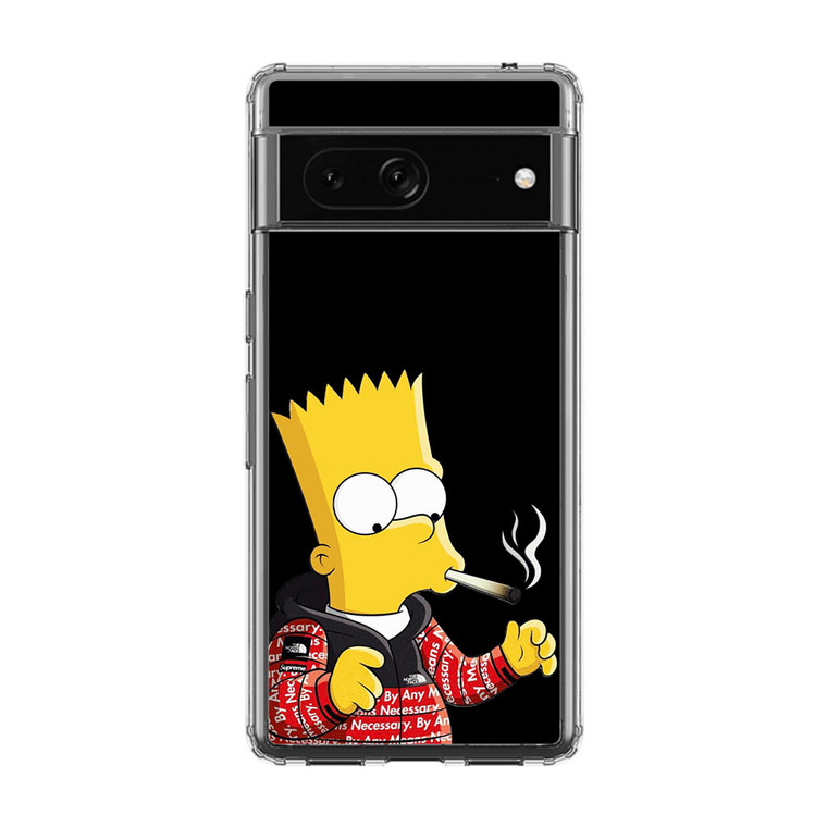 Bart Smoking Supreme Google Pixel 7 Pro Case