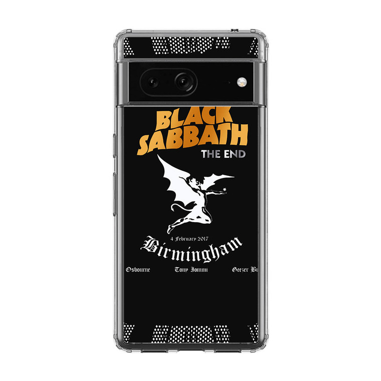 Black Sabbath The End Live Birmingham Google Pixel 7 Pro Case