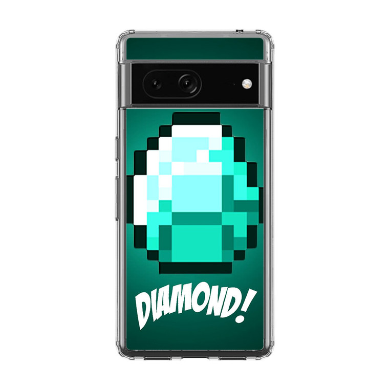 Diamond Minecraft Google Pixel 7 Pro Case