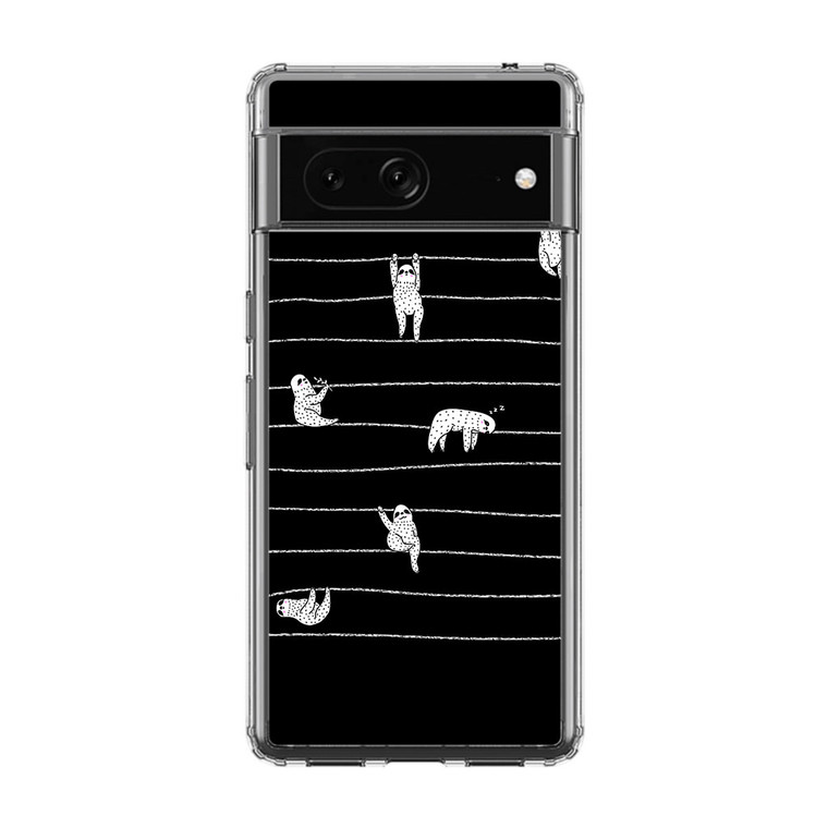 Sloth Stripes Google Pixel 7 Pro Case