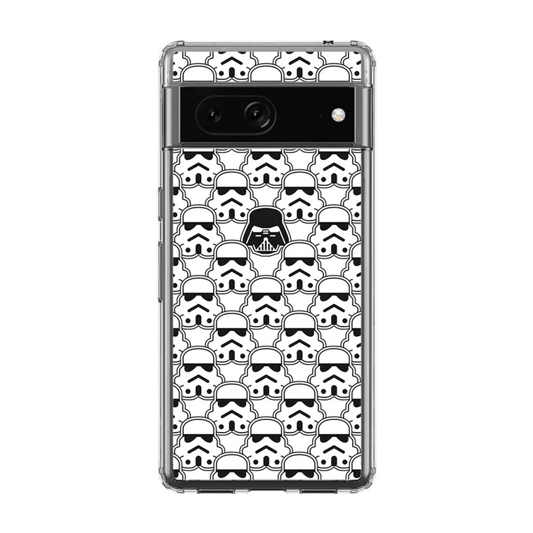 Stormtroopers Darth Vader Bomb Pattern Google Pixel 7 Pro Case