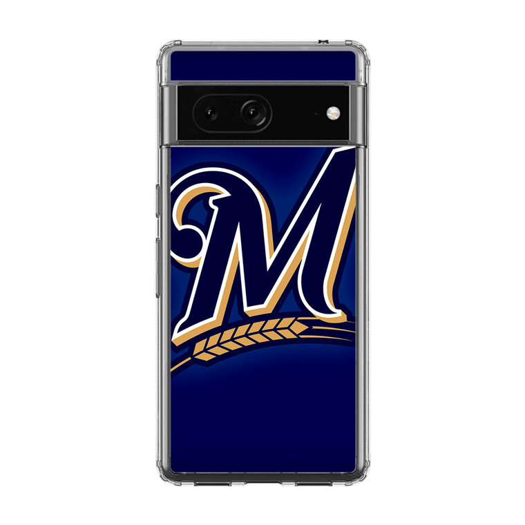 Milwaukee Brewers Baseball Team Logo Google Pixel 7 Pro Case