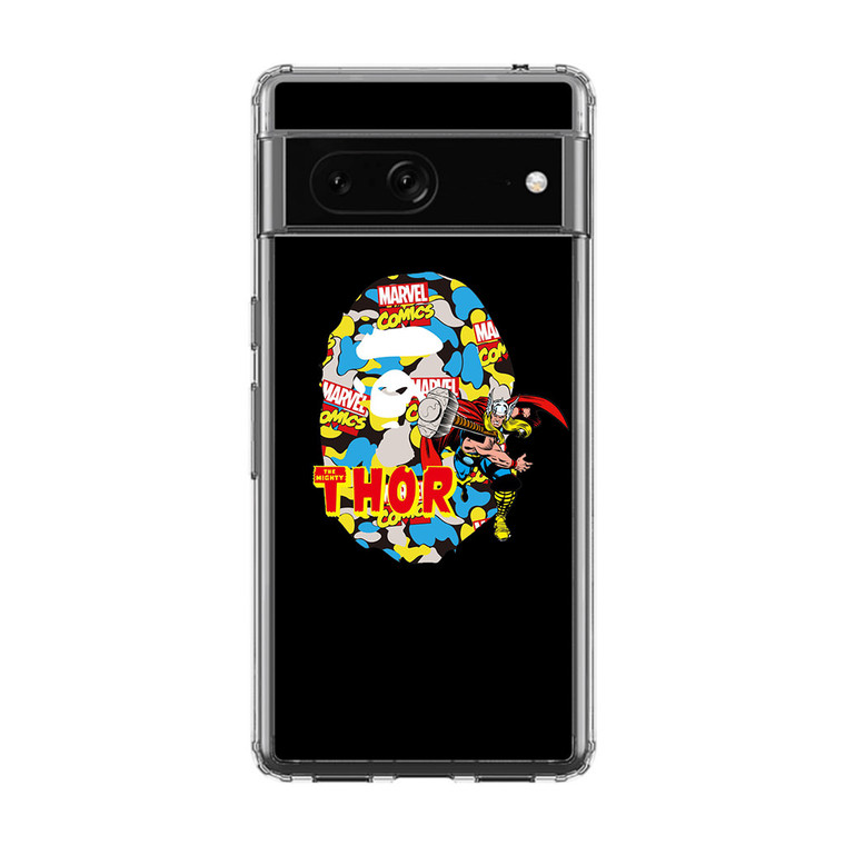 Marvel X Bape Thor Google Pixel 7 Pro Case