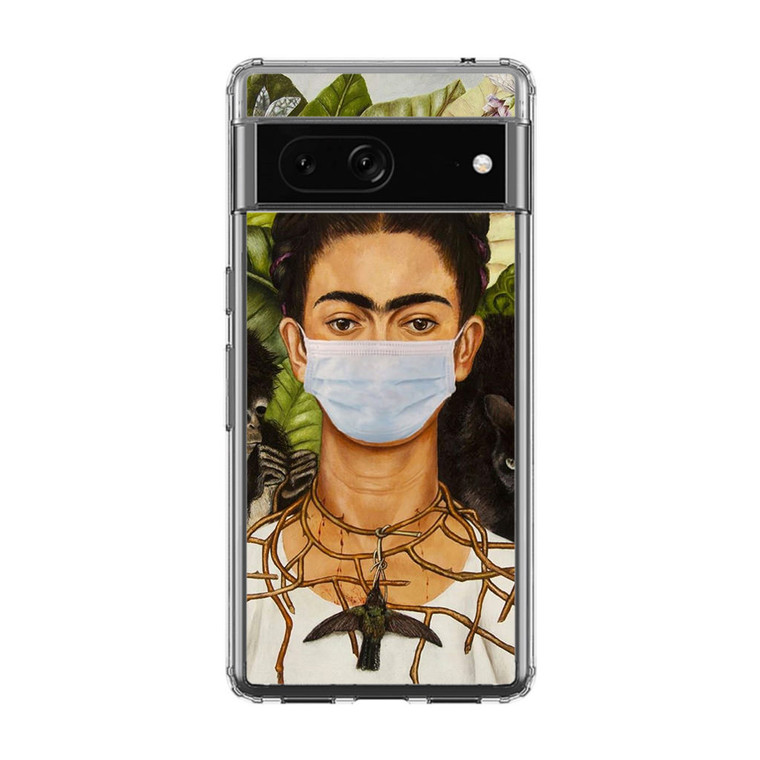 Frida Kahlo Wear Mask Google Pixel 7 Pro Case