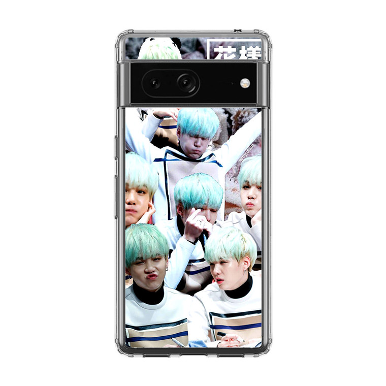 BTS Suga Collage Google Pixel 7 Pro Case