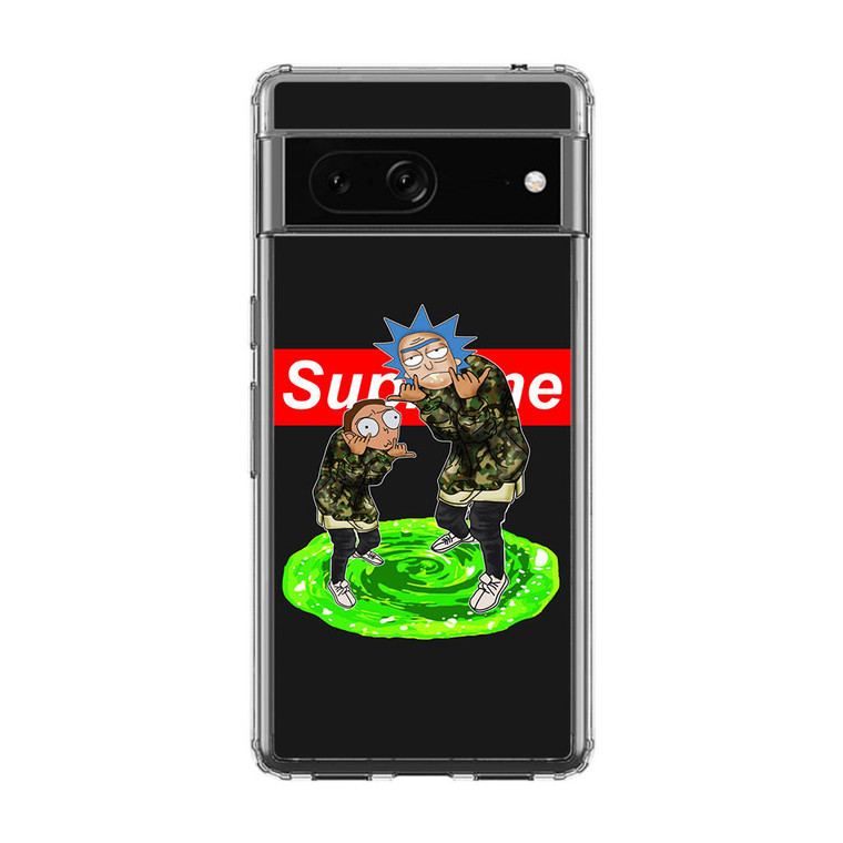 Rick and Morty Supreme Google Pixel 7 Pro Case