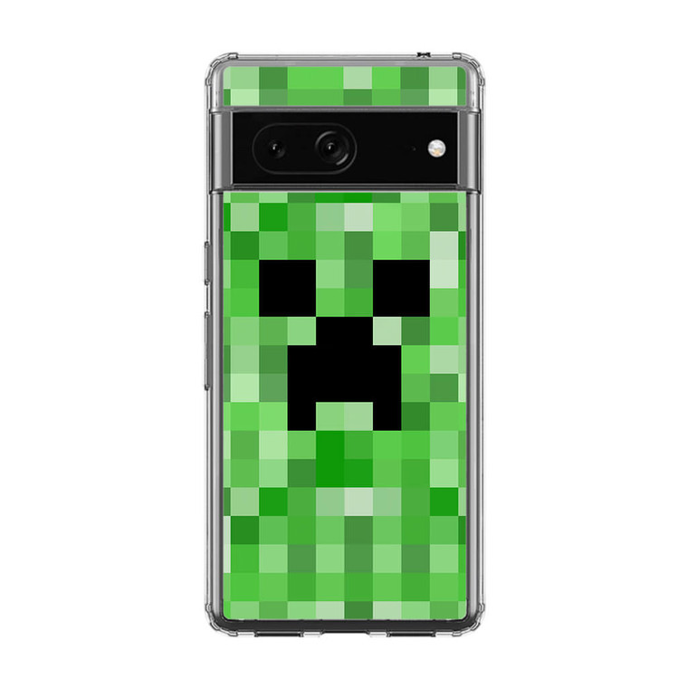 Minecraft Creeper Google Pixel 7 Pro Case