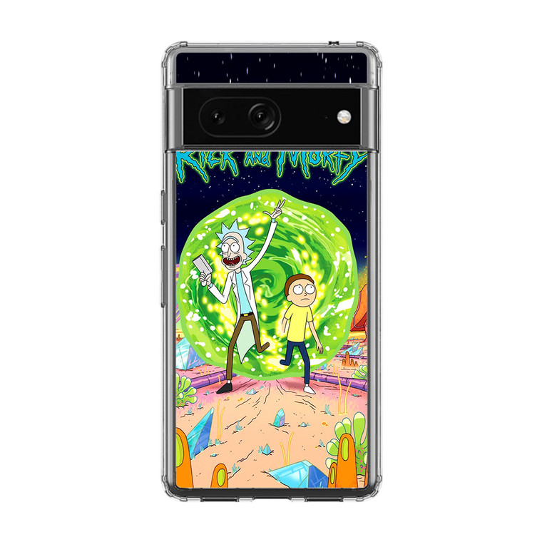 Rick and Morty Poster Google Pixel 7 Pro Case