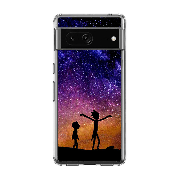 Rick and Morty Space Nebula Google Pixel 7 Pro Case