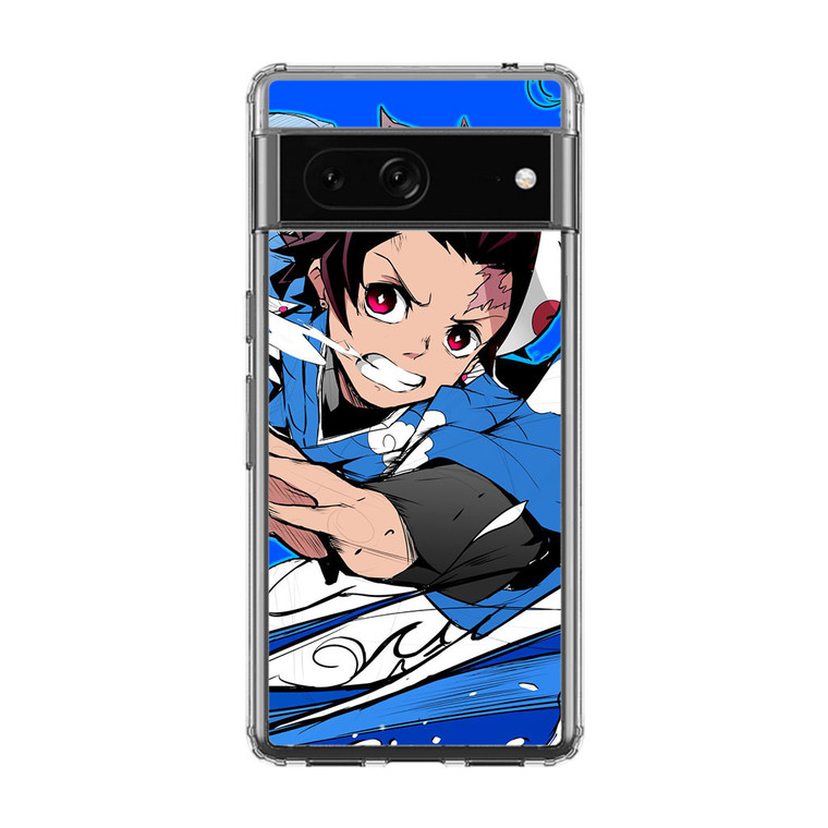 Tanjiro Kamado Water Moves Google Pixel 7 Pro Case