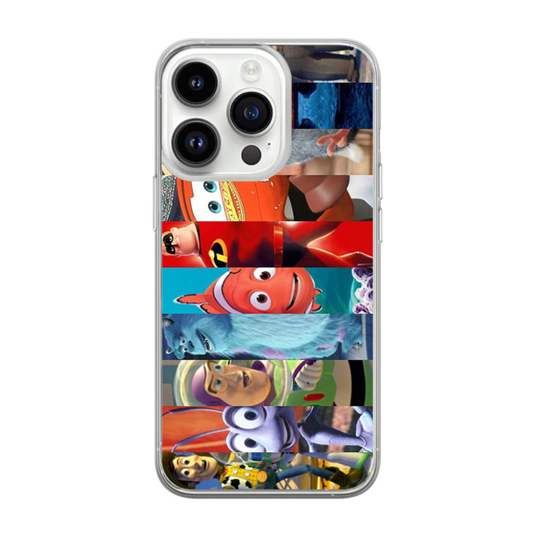 All Characters Pixar iPhone 14 Pro Case