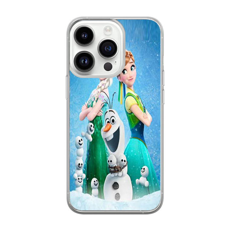 Frozen Fever in Snow iPhone 14 Pro Case